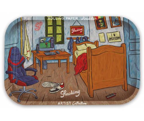 Smoking Rolling Tray Δίσκος Small - Artist Collection 04 (28x18cm) - Τιμή: 9,90€