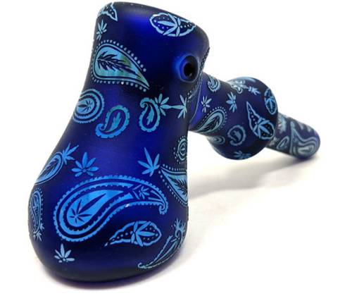 Πίπα Γυάλινη Pipe Dogg Ibs «Everyday 6''» Paisley Hammer Pipe - 15cm - Τιμή: 31,50€