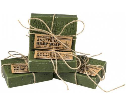 Σαπούνι Κάνναβης Πράσινο 100gr - Amsterdam - Τιμή: 4,60€