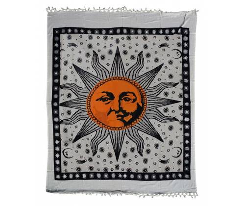 Κρεμαστή Κουβέρτα Πανό Τοίχου Wall Tapestry - Sun XL Design 210x240cm - Τιμή: 31,50€