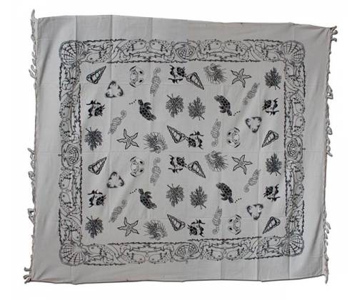 Κρεμαστή Κουβέρτα Πανό Τοίχου Wall Tapestry - SeaFood XL Design 210x240cm - Τιμή: 31,50€