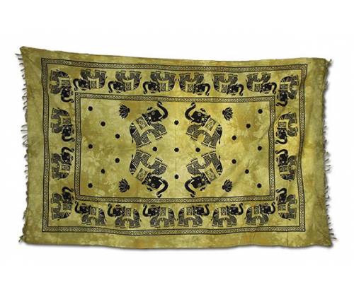 Κρεμαστή Κουβέρτα Πανό Τοίχου Wall Tapestry - Elephant Design 210x140cm - Τιμή: 27,50€