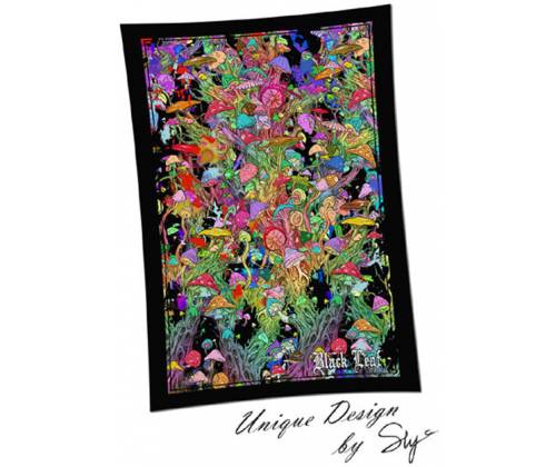 Κρεμαστή Κουβέρτα Πανό Τοίχου Wall Tapestry - Mushroom Design 200x150cm - Τιμή: 39,50€