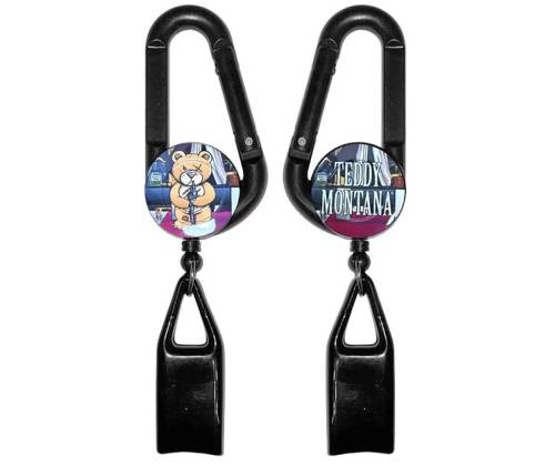 Portable Folding Lighter Ring Case - Teddy Montana (Various Designs) - Price: 3,60€
