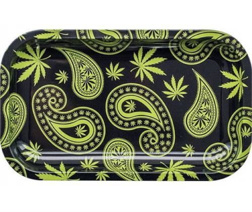 Rolling Tray Δίσκος Paisley Weed - Small (16x27cm) - Τιμή: 7,00€