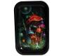 Black Leaf Rolling Tray Tray Mushroom Small (17x27cm) -  Price: 7,50€