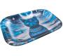 V-Syndicate Flight Deck Tray with Lid and Accessories - Felice Pharoah Blue (27x16cm) - Price: 22,50€