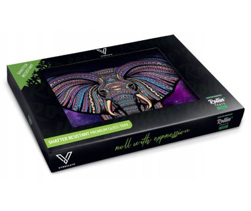 V-Syndicate Glass Rolling Tray Tray - Elephant - Mini (16x12cm) -  Price: 10,50€