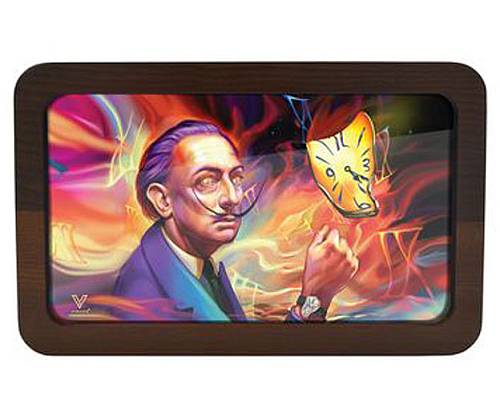 V-Syndicate Rolling Tray Ξύλινος Δίσκος Dalirious 3D - Medium (30x18cm) - Τιμή: 31,90€