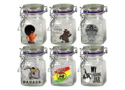 Γυάλινο Βάζο Juicy Jar Clear 80ml - Αεροστεγές Κλείσιμο