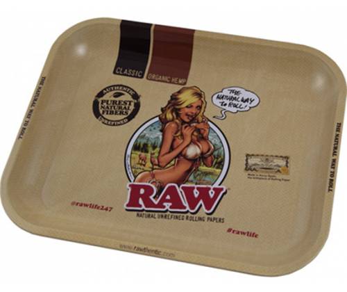 Raw Rolling Tray Δίσκος «Raw Girl» Large (27x33cm) - Τιμή: 11,50€