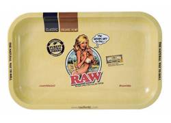 Raw Rolling Tray Δίσκος «Raw Girl» Small (17x27cm)
