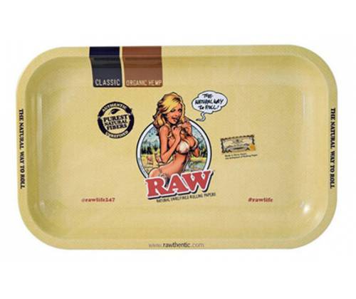 Raw Rolling Tray Δίσκος «Raw Girl» Small (17x27cm) - Τιμή: 8,50€
