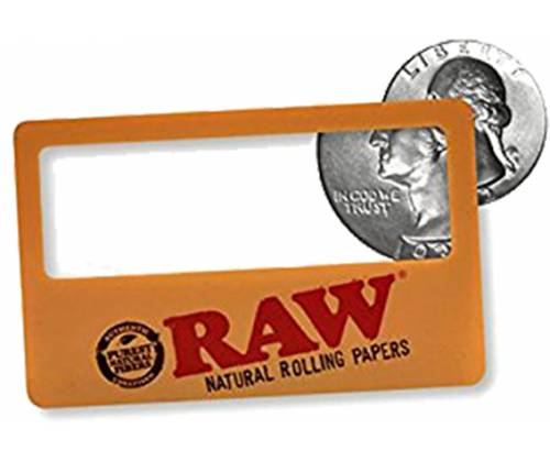 RAW Magnifying Card - Magnifying Lens Card -  Price: 1,40€