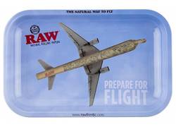 Raw Rolling Tray Δίσκος «Prepare for Flight» Small (17x27cm)
