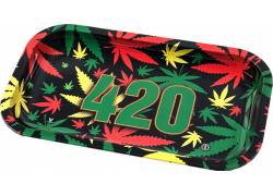 V-Syndicate Rolling Tray Δίσκος 420 RASTA - Small (16x27cm)