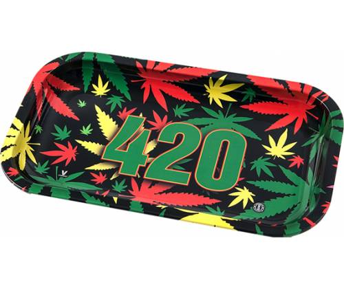 V-Syndicate Rolling Tray Δίσκος 420 RASTA - Small (16x27cm) - Τιμή: 7,00€