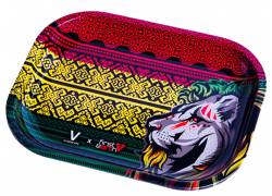 V-Syndicate Rolling Tray Δίσκος RASTA LION - Mini (14x18cm)