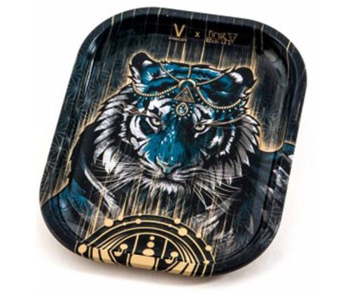 V-Syndicate Rolling Tray Δίσκος TIGER - Mini (14x18cm) - Τιμή: 6,50€