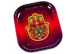 V-Syndicate Rolling Tray Δίσκος HAMSA HAND - Mini (18x14cm)