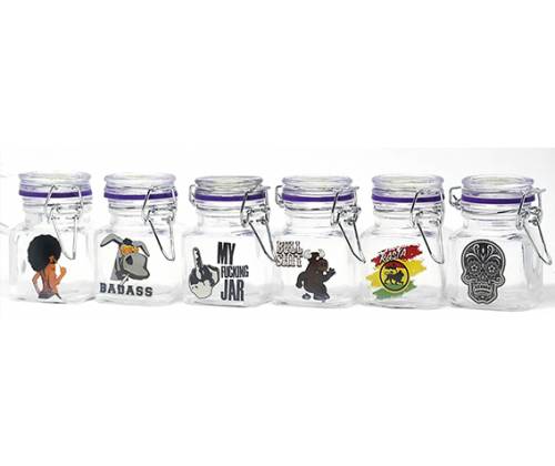 Γυάλινο Βάζο Juicy Jar Clear 280ml Large - Αεροστεγές Κλείσιμο - Τιμή: 3,30€