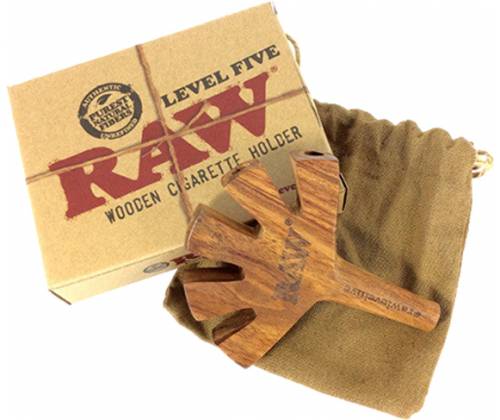 RAW Level Five Cigarette Holder - Ξύλινη Πίπα Πέντε Τσιγάρων - Τιμή: 19,70€