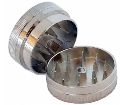 Grinder Metal Leaf 40mm - 2 Parts -  Price: 2,60€