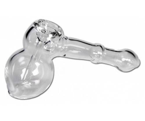 Νερόπιπα Black Leaf Χειροποίητη Γυάλινη «Hammer» - 13.5cm - Τιμή: 13,70€