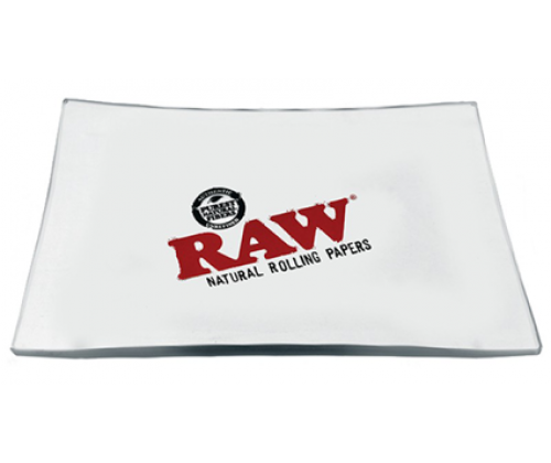 Raw Γυάλινος Rolling Tray Δίσκος - Limited Edition - Mini (15x10cm) - Τιμή: 11,30€