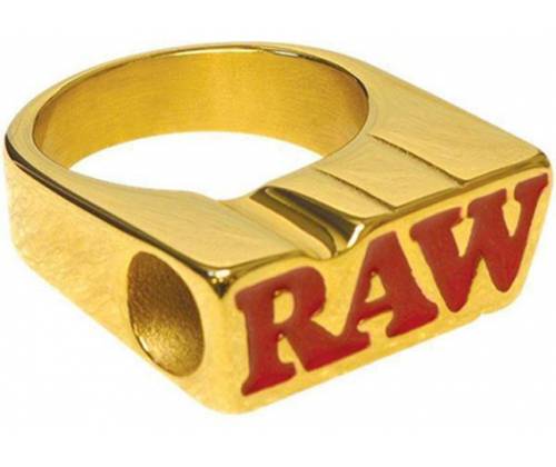 Δαχτυλίδι RAW - Gold Smoking Ring - Τιμή: 29,00€