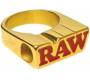 Δαχτυλίδι RAW - Gold Smoking Ring - Τιμή: 29,00€