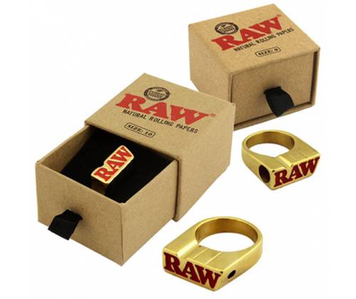 Δαχτυλίδι RAW - Gold Smoking Ring - Τιμή: 29,00€