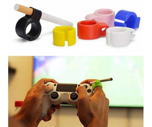 Δαχτυλίδι Σιλικόνης - Cigarette Holder Ring - Τιμή: 1,40€