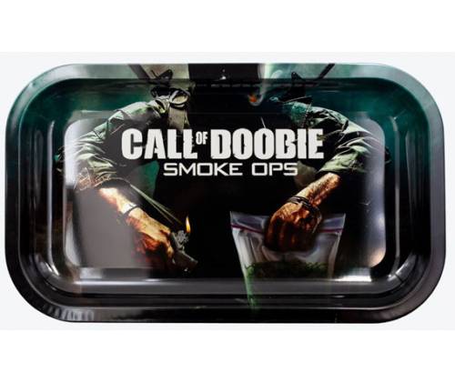 V-Syndicate Rolling Tray Tray Call Of Doobie - Small (16x27cm) -  Price: 7,00€