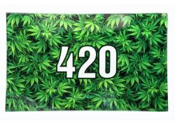 V-Syndicate Γυάλινος Rolling Tray Δίσκος - 420 Leaf - Small (26x16cm)