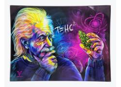 V-Syndicate Γυάλινος Rolling Tray Δίσκος - Einstein T-HC2 - Mini (16x12cm)