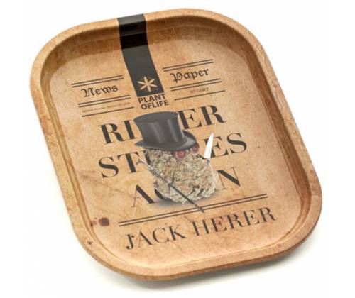 Plant of Life Rolling Tray Δίσκος  Jack Herrer - Mini (18x14cm) - Τιμή: 6,50€