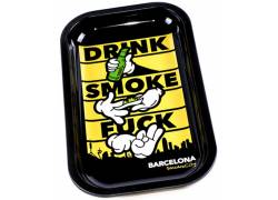 V-Syndicate Rolling Tray Δίσκος BCN SmokeCity - Small (27x16cm)