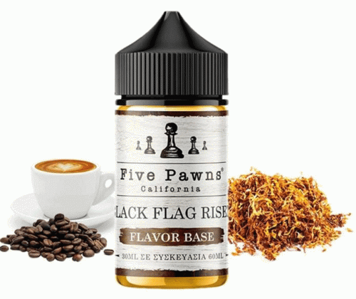 Flavor Shot Five Pawns Black Flag Risen Enriched 60ml - Τιμή: 20,76€
