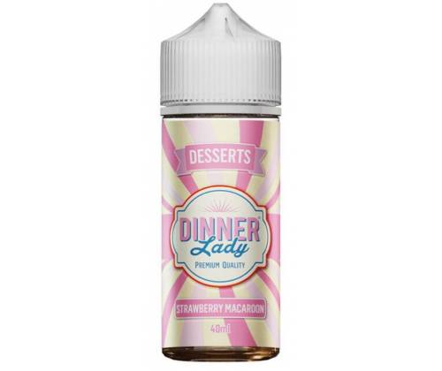 Flavor Shot Dinner Lady Strawberry Macaroon 120ml - Τιμή: 16,90€