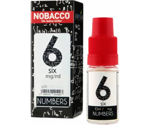 Υγρό Αναπλήρωσης Numbers Six 10ml - Τιμή: 6,10€