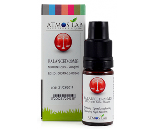 AtmosLab Vaporizer Base 20mg - 10ml -  Price: 4,70€