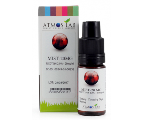 AtmosLab MIST Vaporizer Base 20mg - 10ml -  Price: 4,70€