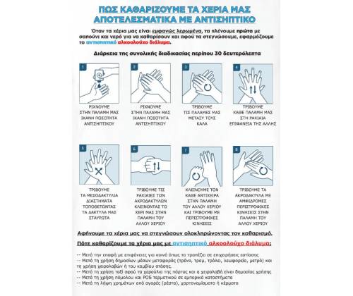 Αλκοολούχο Διάλυμα Καθαρισμού AtmosClean με 70% Αλκοόλη - 120ml by AtmosLab - Τιμή: 5,00€