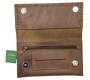 Tobacco Case 3cats Handmade Genuine Leather Brown Light - Keychain Gift - Price: 19,00€