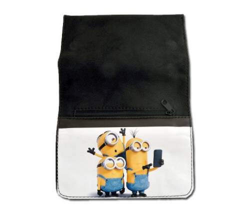 Καπνοθήκη Δερματίνη Minion Selfie - Τιμή: 9,50€