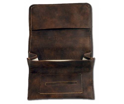 Καπνοθήκη Δερματίνη Καφέ - 30gr - Τιμή: 9,50€