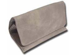 Καπνοθήκη Δερματίνη Γκρι - 30gr