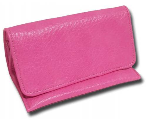 Καπνοθήκη Δερματίνη Ροζ - 30gr - Τιμή: 9,50€