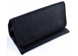 Καπνοθήκη Δερματίνη Μαύρη - 30gr